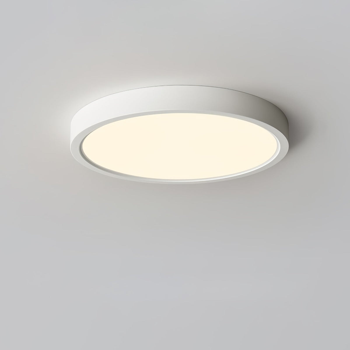 Ultra-Slim LED Flush Mount Ceiling Light – Modern Round Design, Dimmable, Low Profile – For Kitchen, Bedroom, Hallway | Lonoma