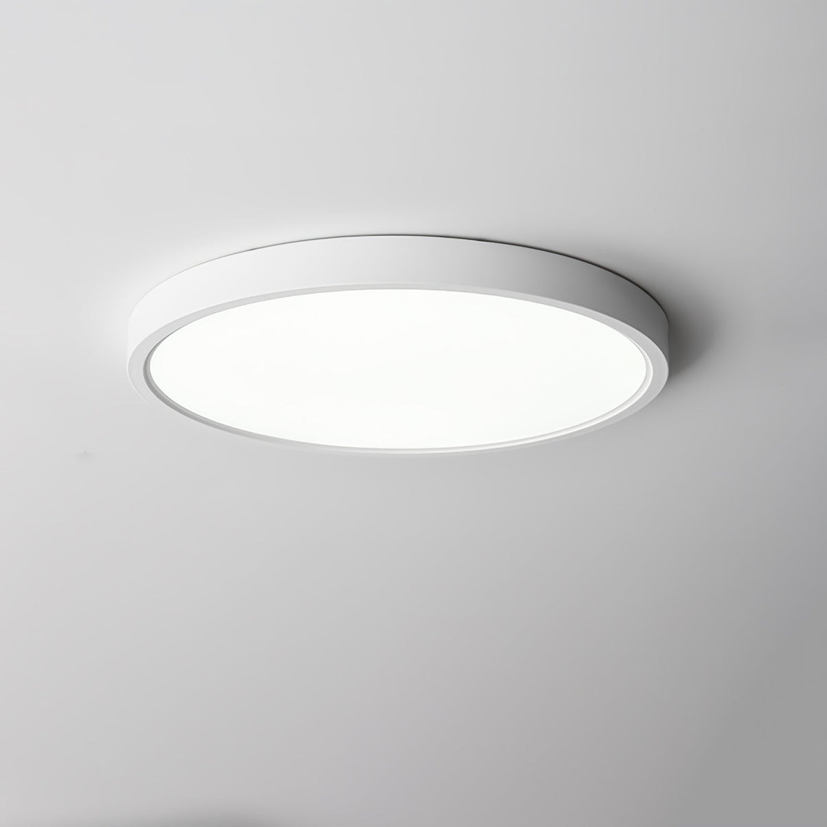 Ultra-Slim LED Flush Mount Ceiling Light – Modern Round Design, Dimmable, Low Profile – For Kitchen, Bedroom, Hallway | Lonoma