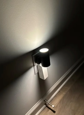 Plug-In Wall Sconce LED with Dusk-to-Dawn Sensor & Dimmer Switch 10W Warm White for Bedroom Hallway Bathroom Night Light | Lonoma