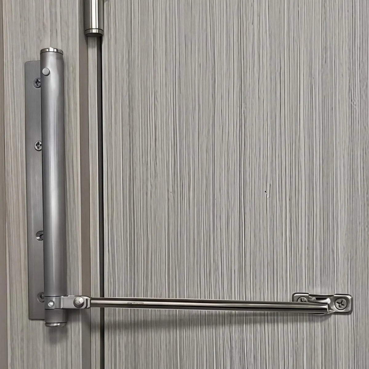 Hydraulic Door Closer Stainless Steel 4-Speed Adjustable Self-Closing Automatic Soft Close for Interior Doors Left Right Swing Bedroom Office | Lonoma