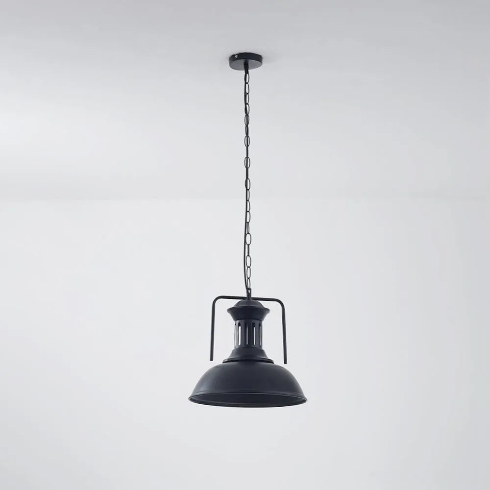 Hanging Metal Pendant Light Fixture Industrial Vintage Style Adjustable Ceiling Lamp for Kitchen Island Dining Room Bedroom Restaurant | Lonoma
