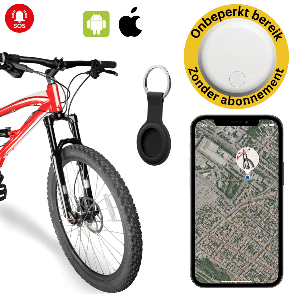 GPS Bike Tracker with Real-Time Location, Weather-Resistant Anti-Theft Bicycle Locator, Discreet Mount, Long Battery, No Subscription | Lonoma