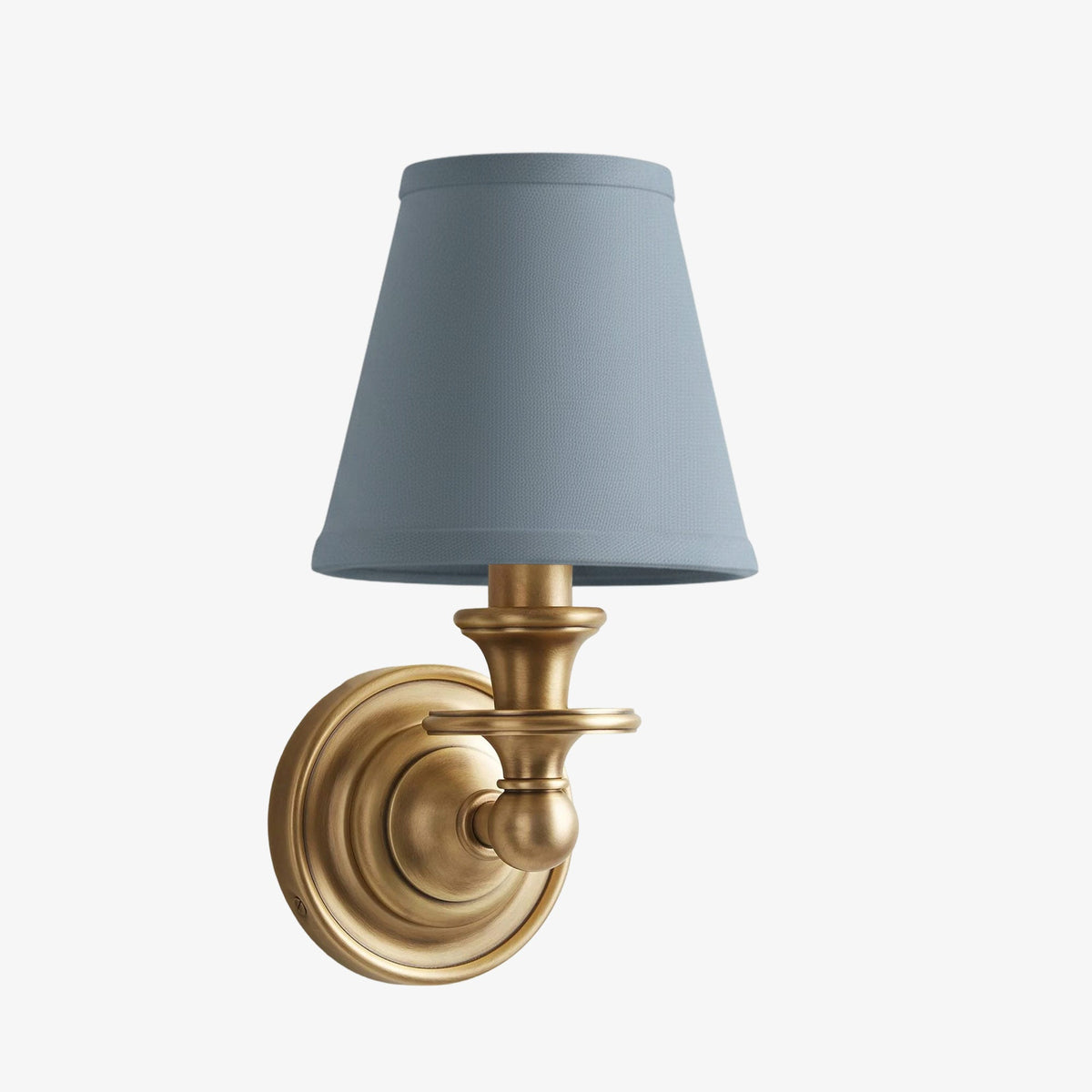 Adjustable Reading Wall Sconce with Fabric Shade & Gooseneck Arm – Wrought Iron Light for Bedroom, Living Room & Hallway | Lonoma