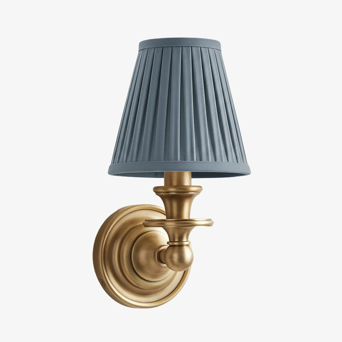 Adjustable Reading Wall Sconce with Fabric Shade & Gooseneck Arm – Wrought Iron Light for Bedroom, Living Room & Hallway | Lonoma
