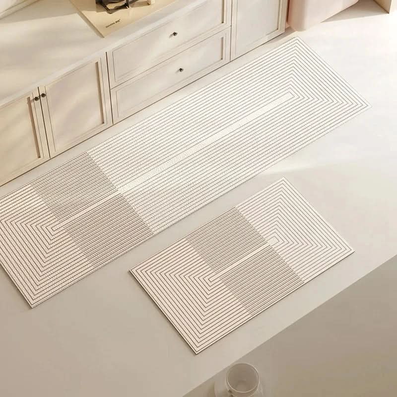Non-Slip Kitchen Mat Cushioned Foam Relief for Feet Back Joints Waterproof Easy Clean Modern Design 5 Sizes for Home Cooking Area Floor | Lonoma
