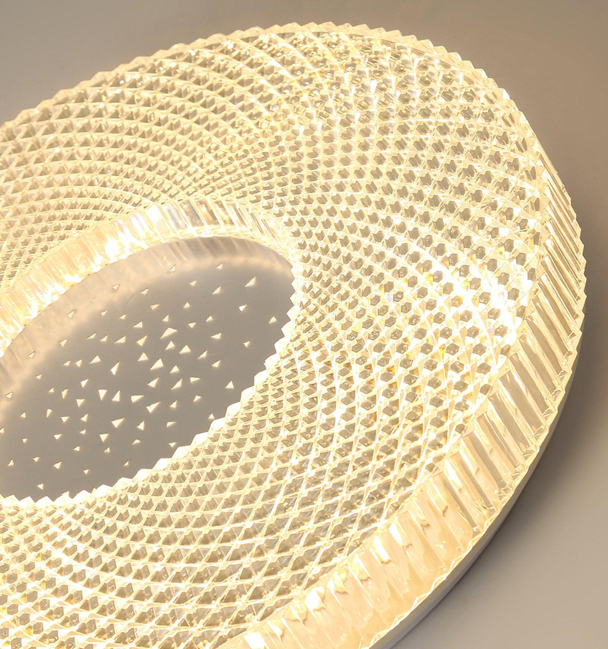 Modern LED Flush Mount Ceiling Light Fixture Acrylic Diffuser Round Panel for Bedroom Entryway Hallway Contemporary Design Gold White | Lonoma