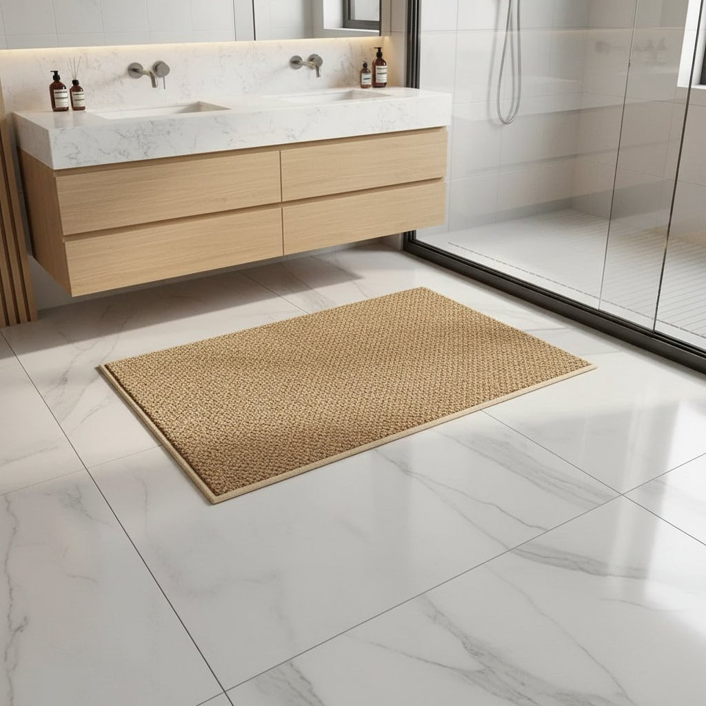 Quick-Dry Geometric Doormat Anti-Slip Entryway Runner Indoor Outdoor 20-47 Inches Water-Absorbent Entrance Mat for Hallway Front Door | Lonoma