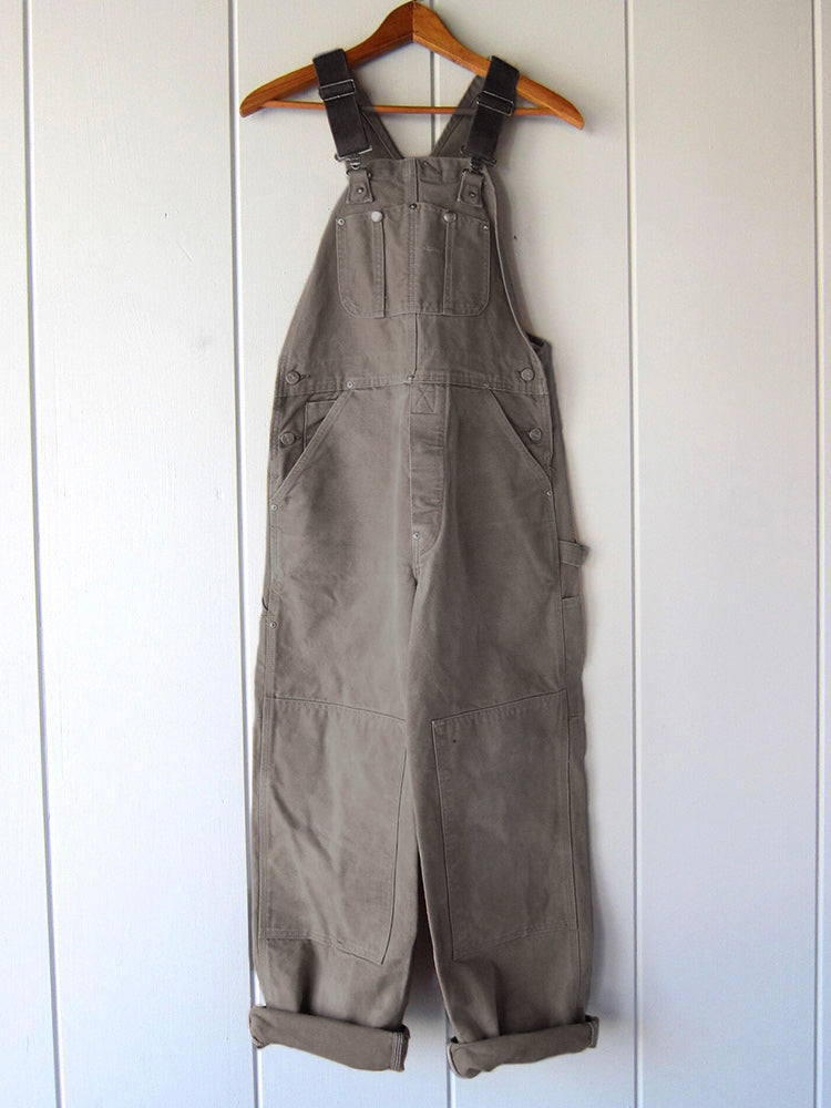 Heavy-Duty Cotton Work Overalls with Adjustable Suspenders for Men – Reinforced Bib Overalls for Construction, Carpentry, Farming & DIY | Lonoma