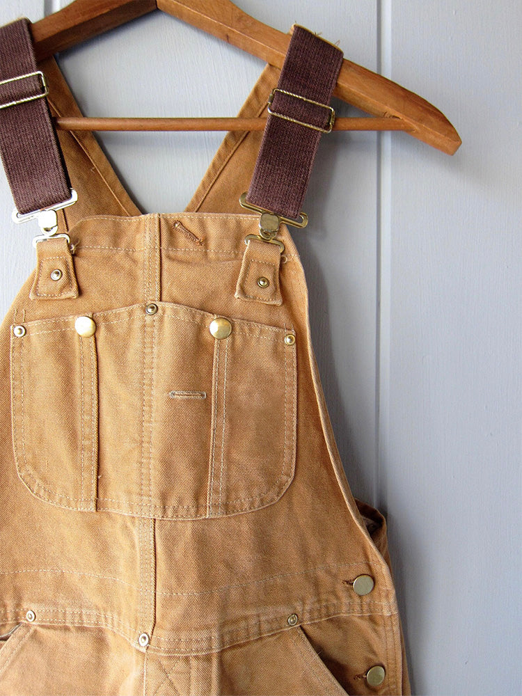 Heavy-Duty Cotton Work Overalls with Adjustable Suspenders for Men – Reinforced Bib Overalls for Construction, Carpentry, Farming & DIY | Lonoma