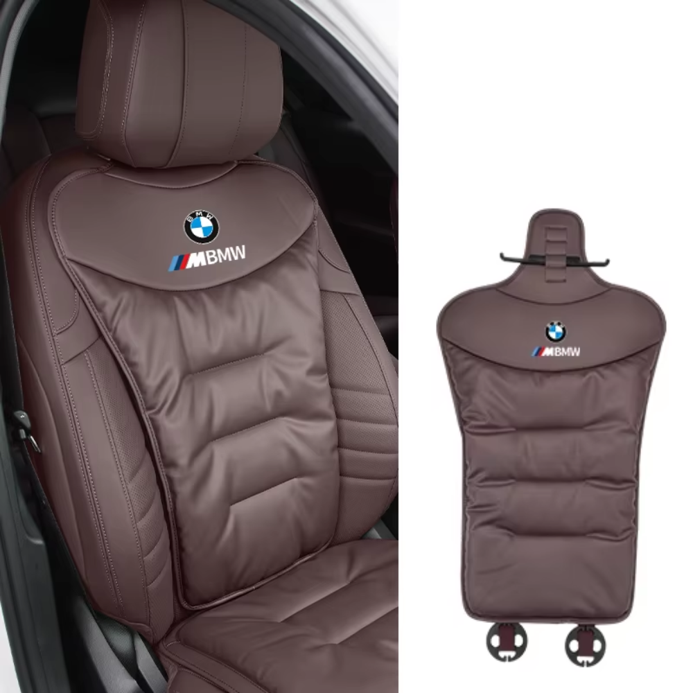 Contoured Lumbar Support Car Seat Cushion for Pain Relief & Better Posture on Long Drives | Breathable Memory Foam Pillow with Washable | Lonoma