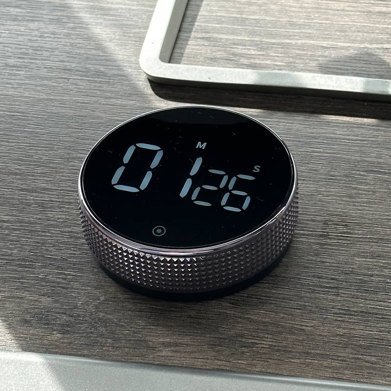 Desktop Countdown Timer for Work Sessions – Magnetic Back Task Timer for Office Study Focus Time Management Pomodoro Technique | Lonoma