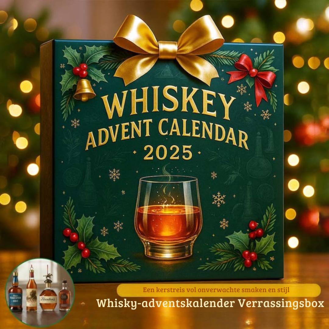 24-Day Countdown Calendar with Miniature Spirit Samplers for Holiday Tasting Gift Set | Lonoma