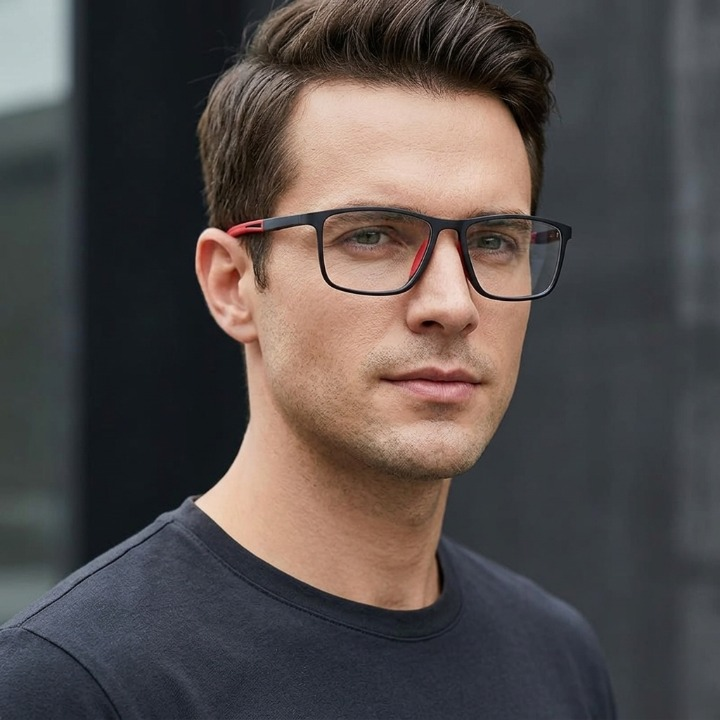Progressive Reading Glasses, Multifocal Near and Far Vision, Lightweight Polycarbonate Frames, Readers for Computer & Books | Lonoma