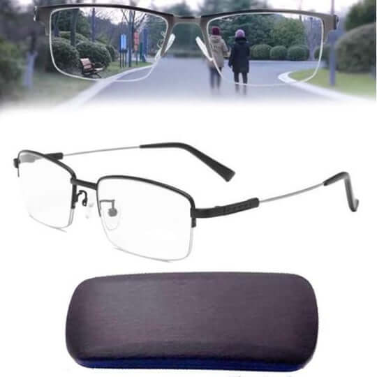 Progressive Reading Glasses Multifocal Lenses Blue Light Blocking Photochromic Transition Bifocal Eyeglasses Men Women Computer Screen | Lonoma