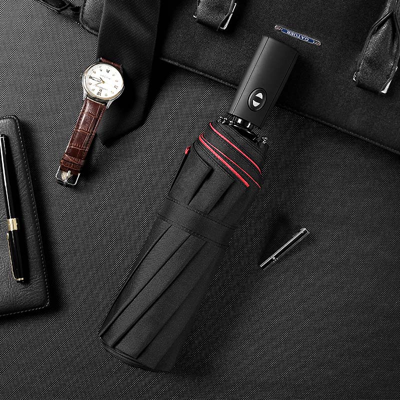 Windproof Inverted Umbrella with Auto-Open Button for Rain & Sun Protection – Reverse Close Design | Lonoma