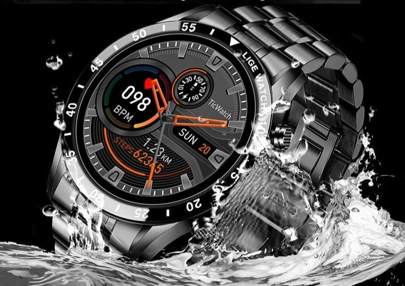 4G Cellular Smartwatch with Phone Calling for Men & Women – Fitness Tracker, Heart Rate Monitor, Sleep Analysis, IP68 Waterproof | Lonoma