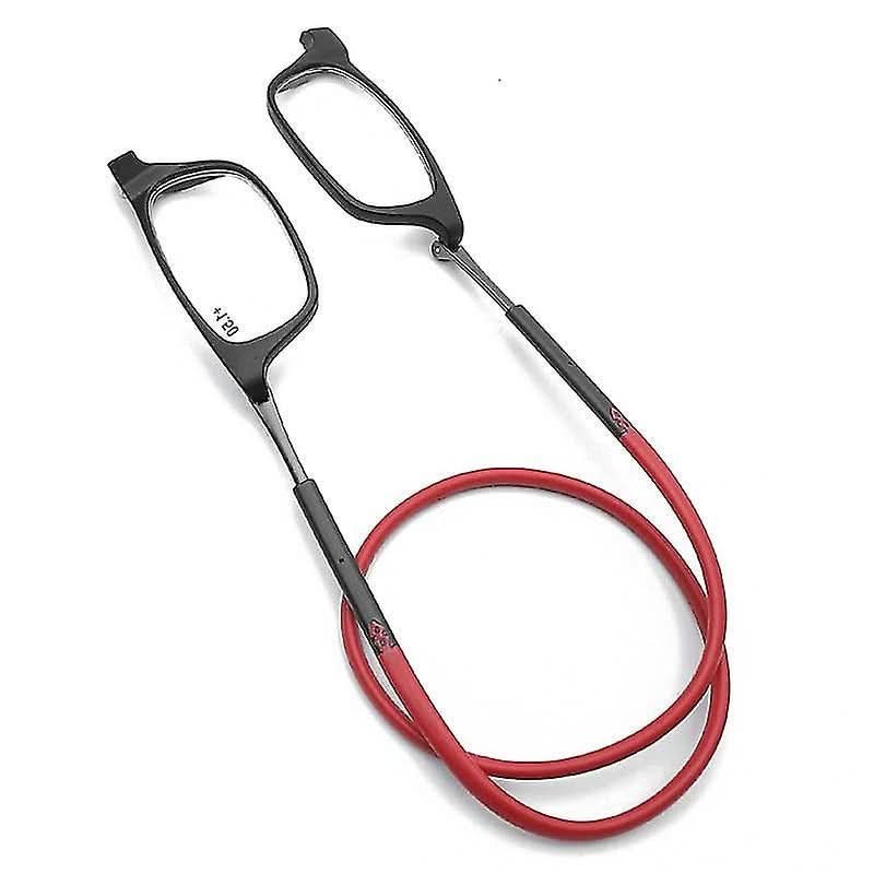 Magnetic Reading Glasses with Neck Cord Hands-Free Hanging Design for Easy Access at Home Office | Lonoma