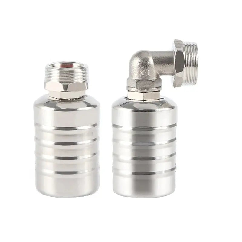 Automatic Water Level Float Valve — Stainless Steel Mini Fill Switch for Tanks & Troughs — Self-Regulating Water Feed Control | Lonoma