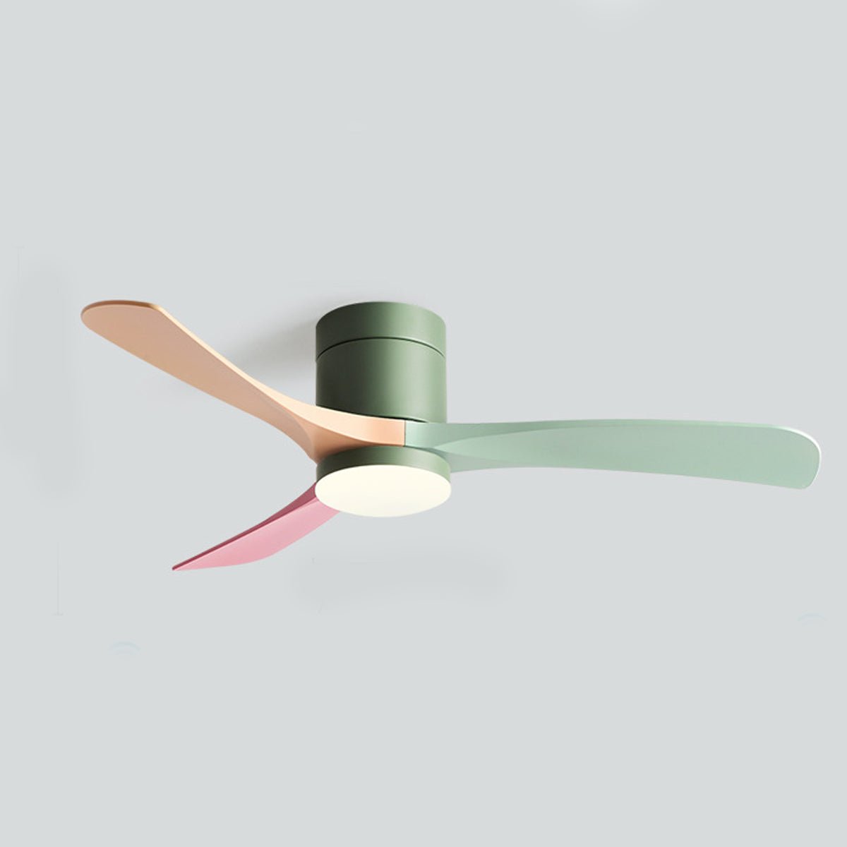 Reversible LED Ceiling Fan with Light, 6 Speeds, Quiet Motor, 3 Color Temperatures, Timer, Modern Fan for Bedroom, Living Room & Dining | Lonoma