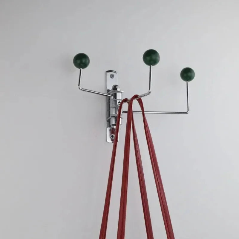 Metal Wall Coat Rack with 3 or 4 Rounded Hooks for Entryway, Bedroom & Bathroom | Lonoma