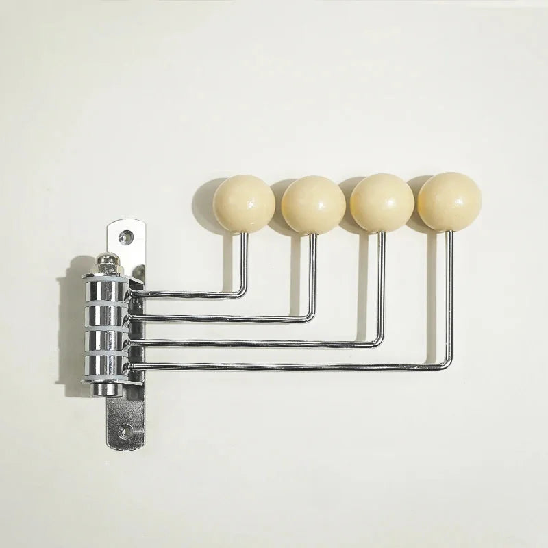 Metal Wall Coat Rack with 3 or 4 Rounded Hooks for Entryway, Bedroom & Bathroom | Lonoma