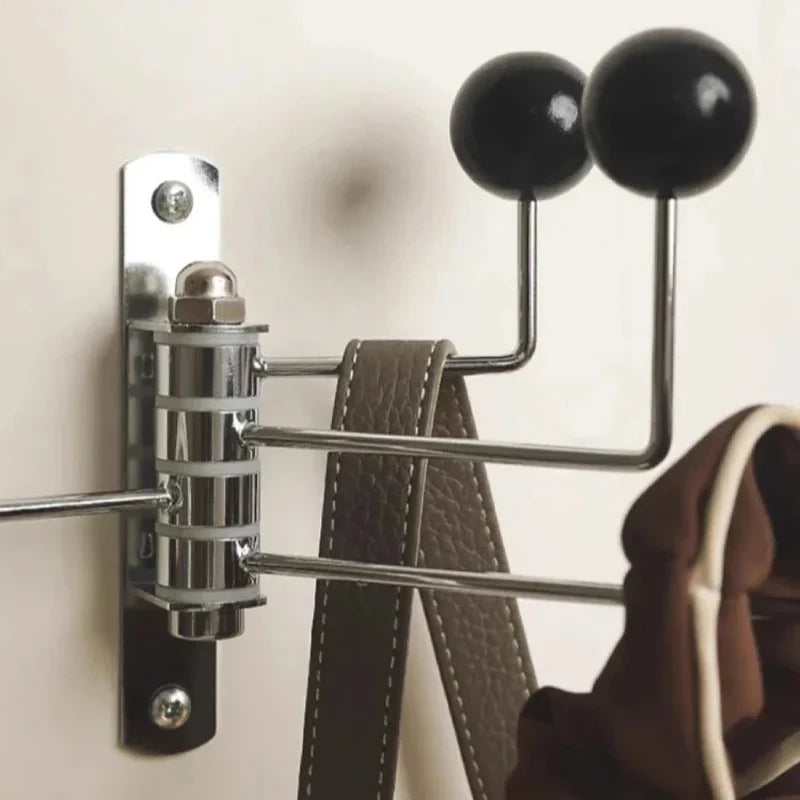 Metal Wall Coat Rack with 3 or 4 Rounded Hooks for Entryway, Bedroom & Bathroom | Lonoma