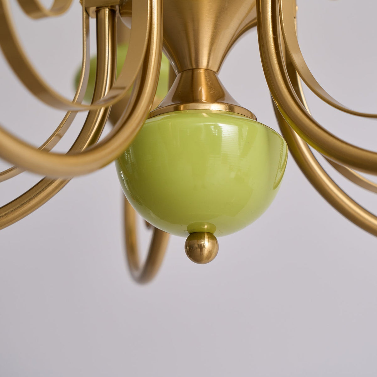 Modern Glass Sphere Pendant Chandelier with Iron Frame, Multi-Light Fixture for Dining Room, Kitchen Island Lighting, Adjustable Hanging | Lonoma