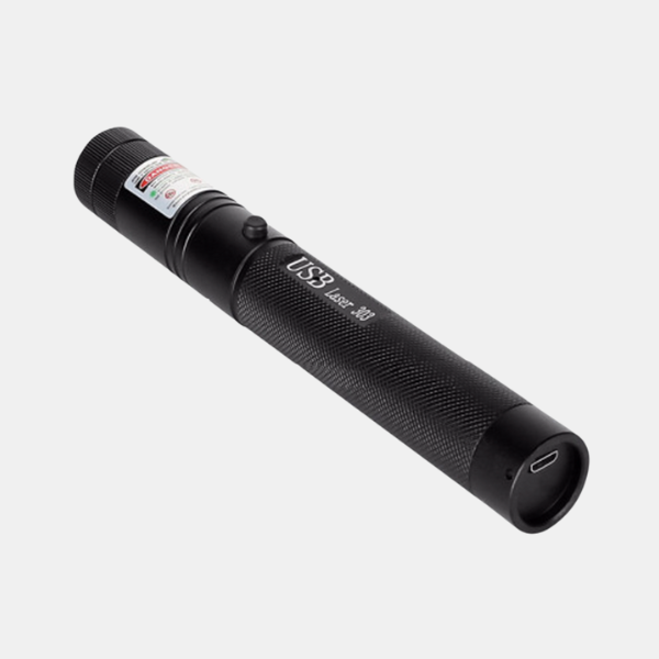 Rechargeable USB-C Laser Pointer with Adjustable Focus, Aluminum Stargazing Pointer for Night Sky Viewing, Camping & Outdoor Use | Lonoma