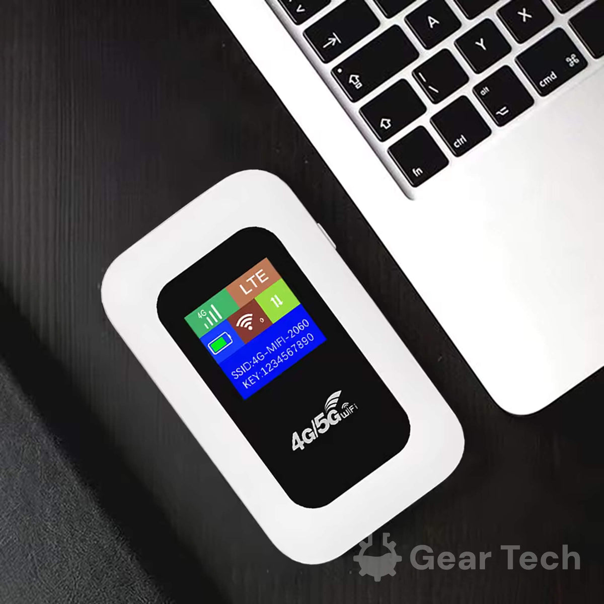 Portable 4G LTE WiFi Hotspot Router, Connects 10 Devices, 150 Mbps, SIM Card Unlocked, Travel Internet for RV Camping Road Trips | Lonoma