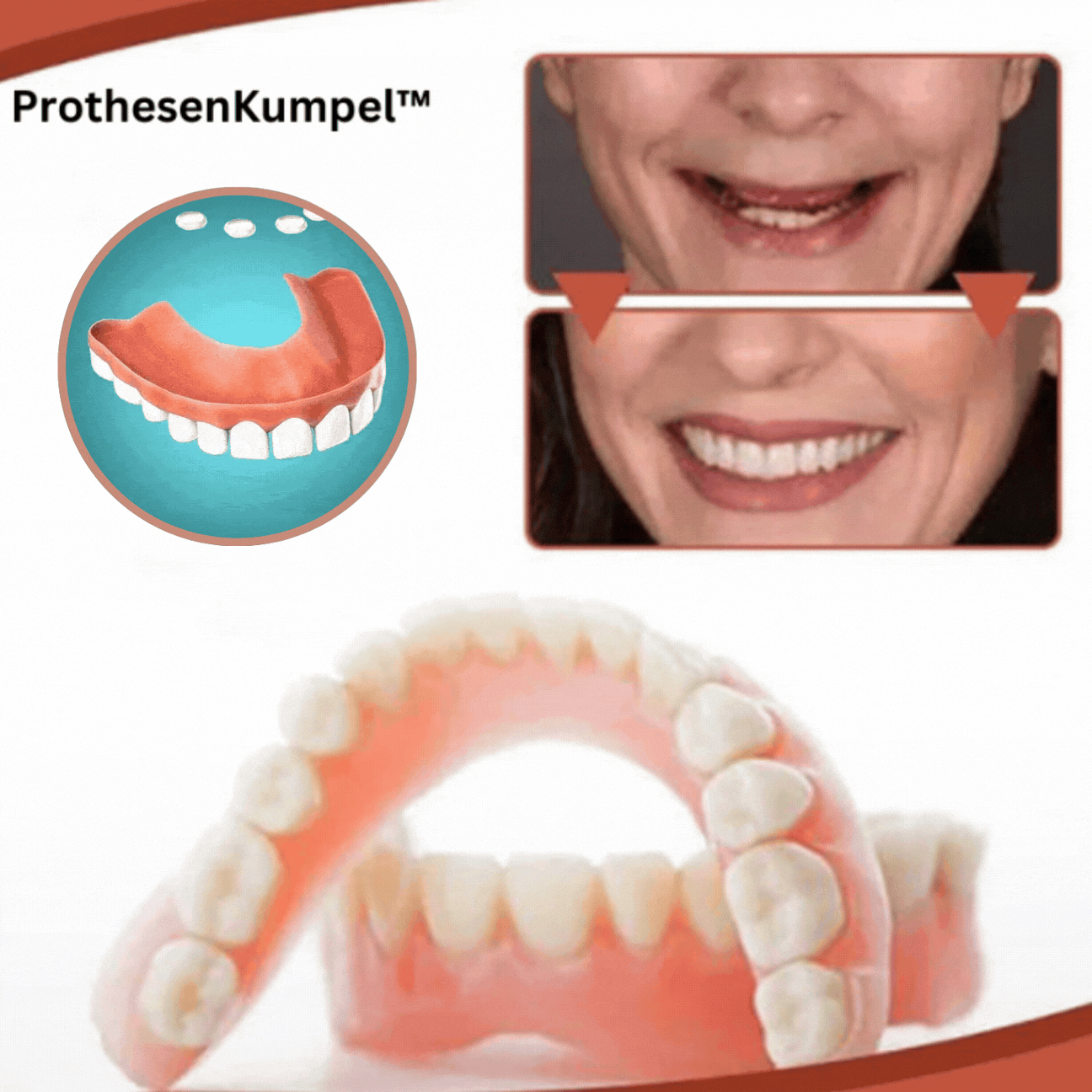 Temporary Cosmetic Teeth Veneers for Adults Upper Lower Dental Smile Enhancement Kit Adjustable Fake Tooth Covers for Gaps Comfortable | Lonoma