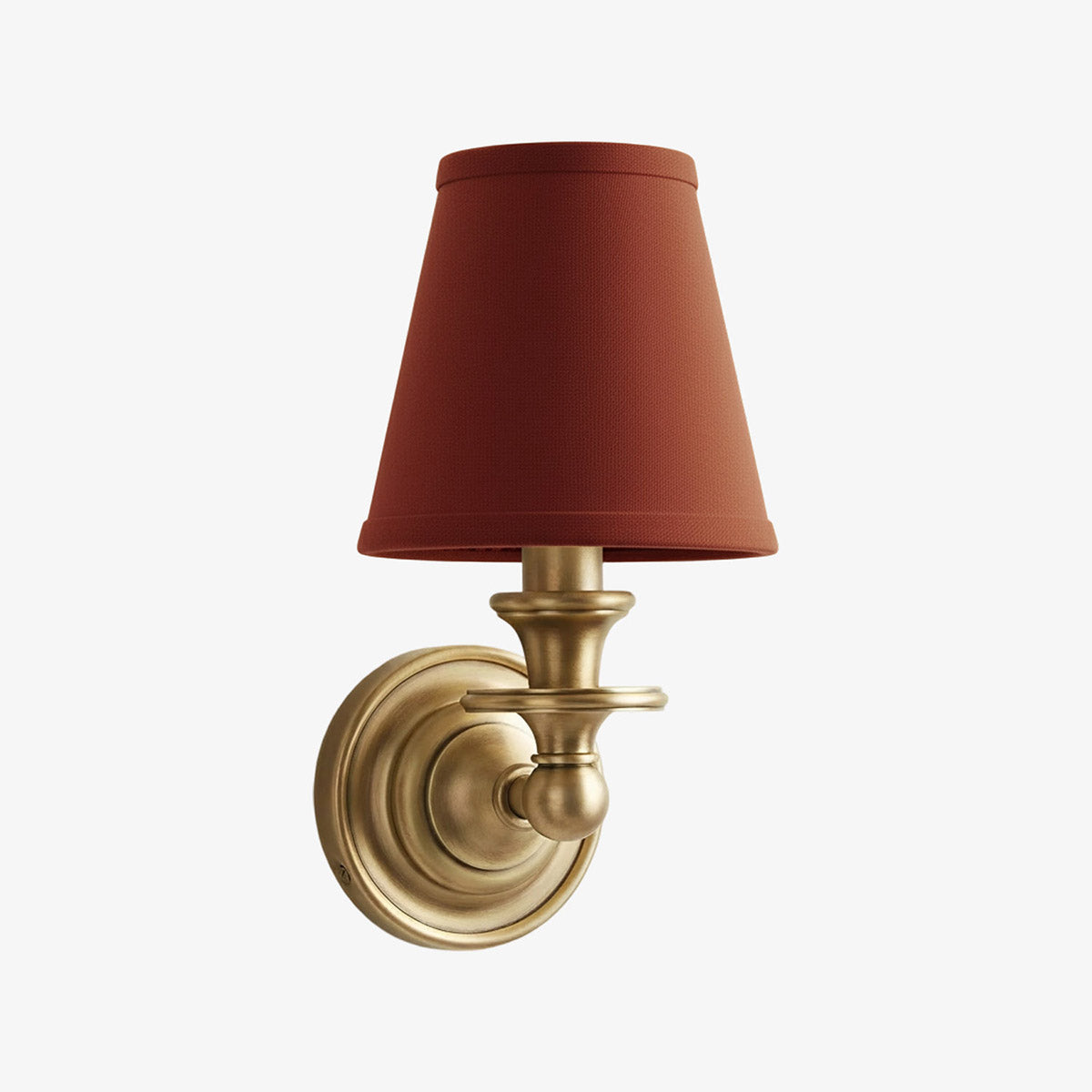 Adjustable Reading Wall Sconce with Fabric Shade & Gooseneck Arm – Wrought Iron Light for Bedroom, Living Room & Hallway | Lonoma