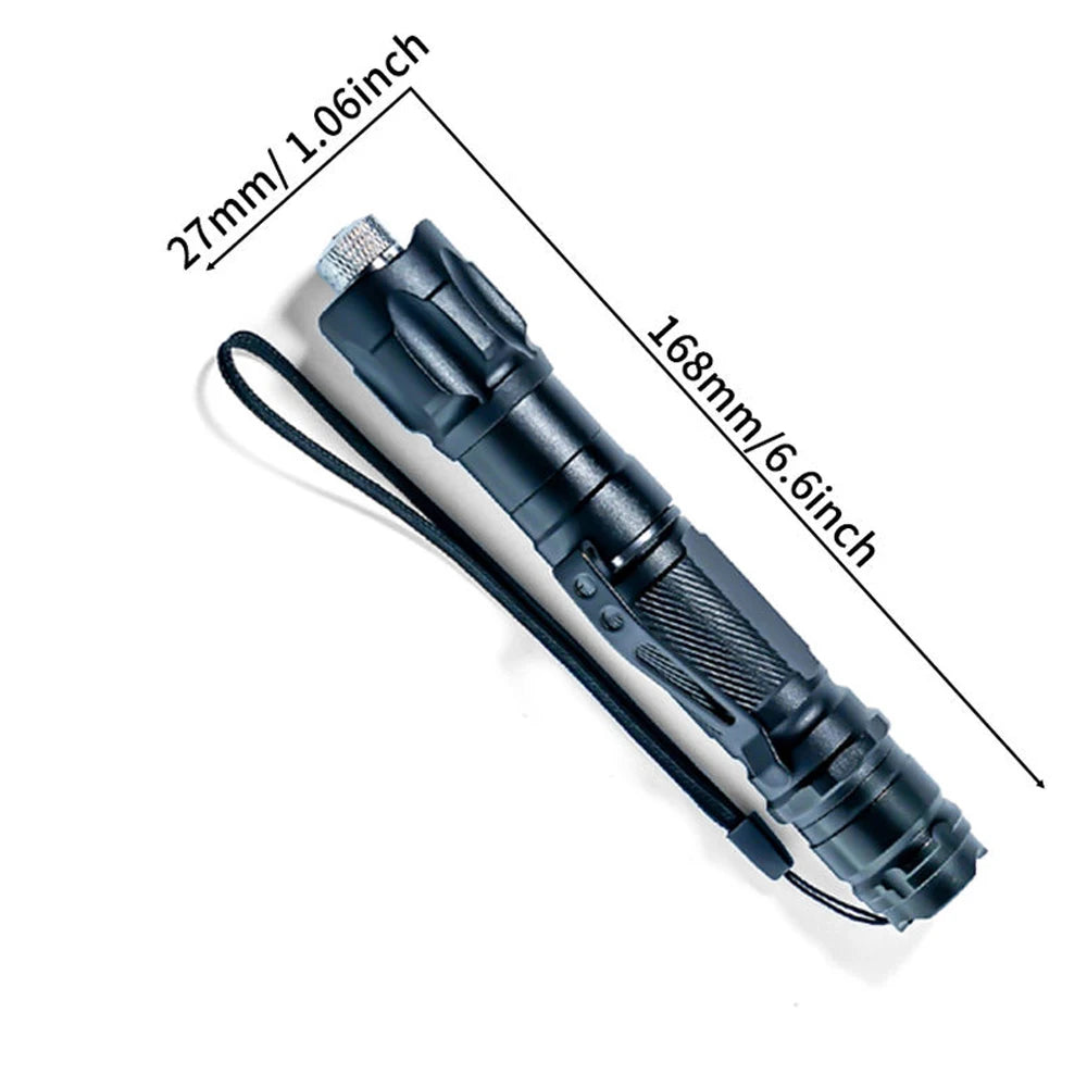 Green Laser Pointer Pen with Adjustable Focus for Presentations and Cat Play | Interactive Pet Toy Beam | Lonoma