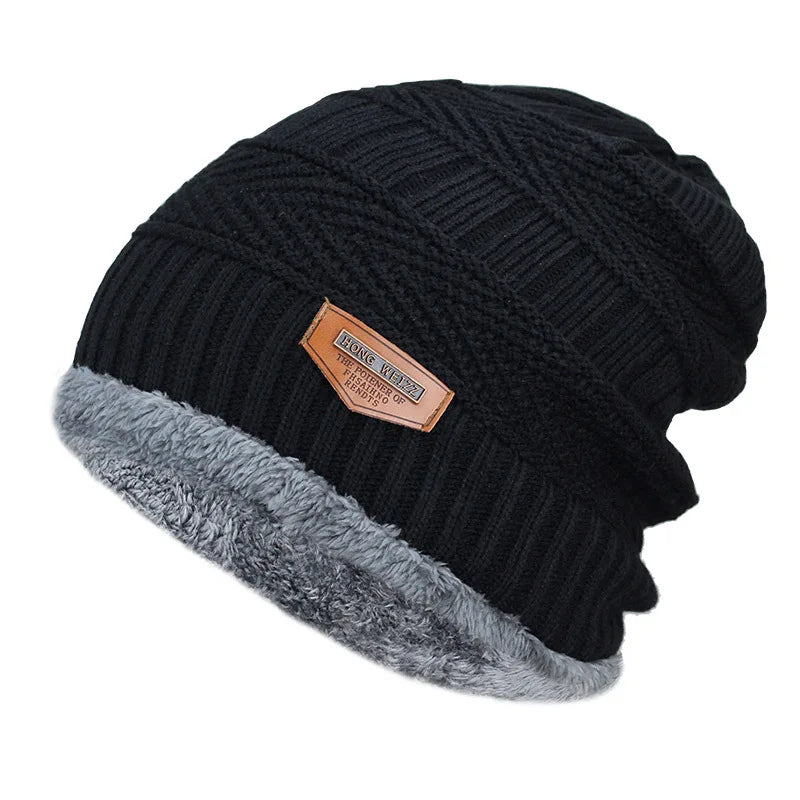Knit Beanie Hat for Men and Women – Thick Warm Windproof Winter Skull Cap for Everyday Outdoor Wear | Lonoma