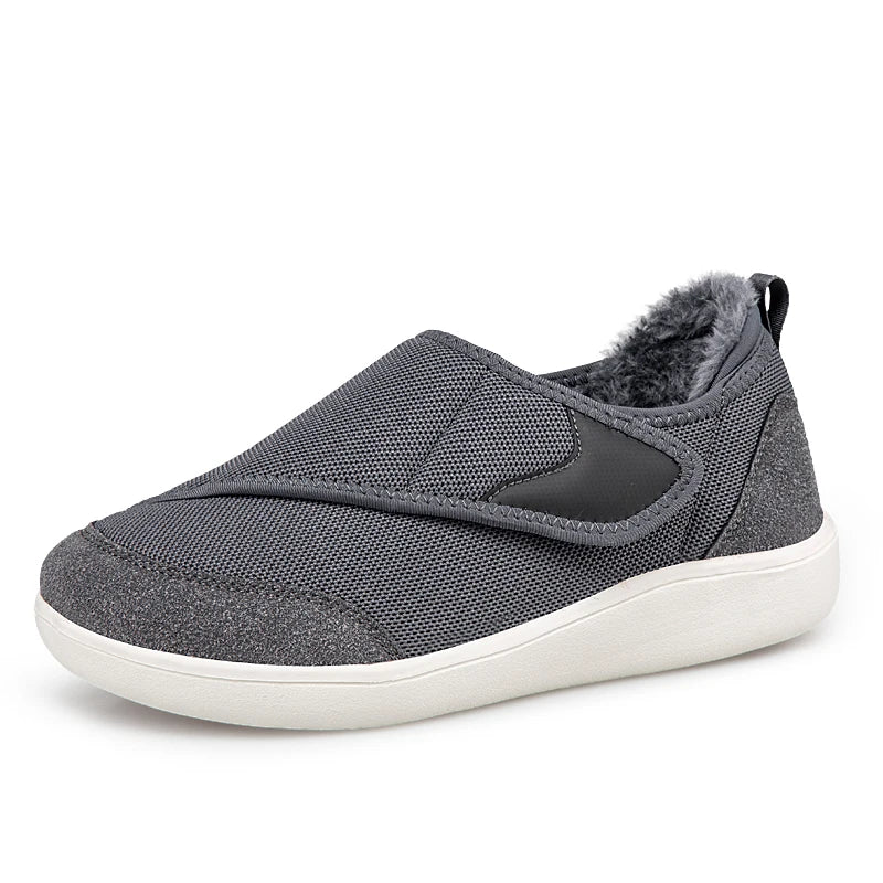 Adjustable Orthopedic Slippers with Extra Wide Toe Box for Swollen Feet, Bunions and Edema Relief | Lonoma