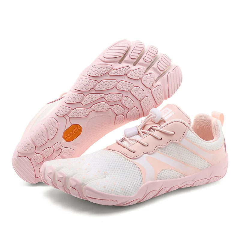 Unisex Five-Toe Water Shoes Quick-Dry Barefoot Trail Sneakers for Hiking Swimming Beach Kayaking Outdoor Sports | Lonoma