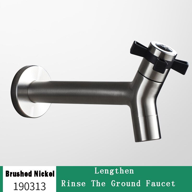Wall-Mount Outdoor Faucet with Brass Valve Core – Cold Water Spigot for Garden, Patio & Yard | Lonoma