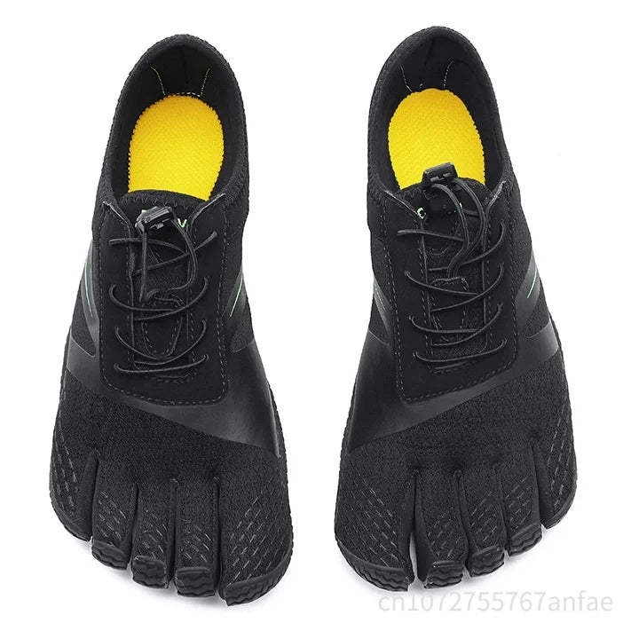 Five-Toe Grip Training Shoes for Gym, Weightlifting & Water Sports – Breathable Mesh Unisex Athletic Footwear | Lonoma