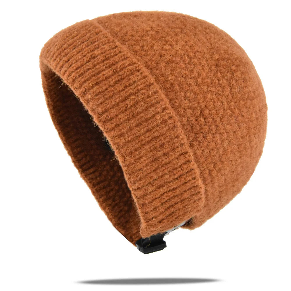 Knit Beanie Hat Winter Skull Cap Warm Soft Cuffed Skullcap for Men Women Outdoor Cold Weather Casual Streetwear Hip Hop Style | Lonoma
