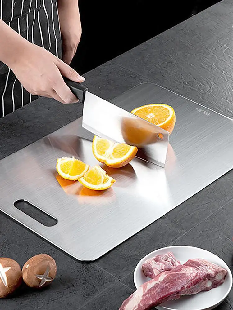 Titanium Coated Cutting Board Non-Porous Kitchen Chopping Surface Dishwasher Safe for Meat Vegetables Fruits Scratch Resistant | Lonoma