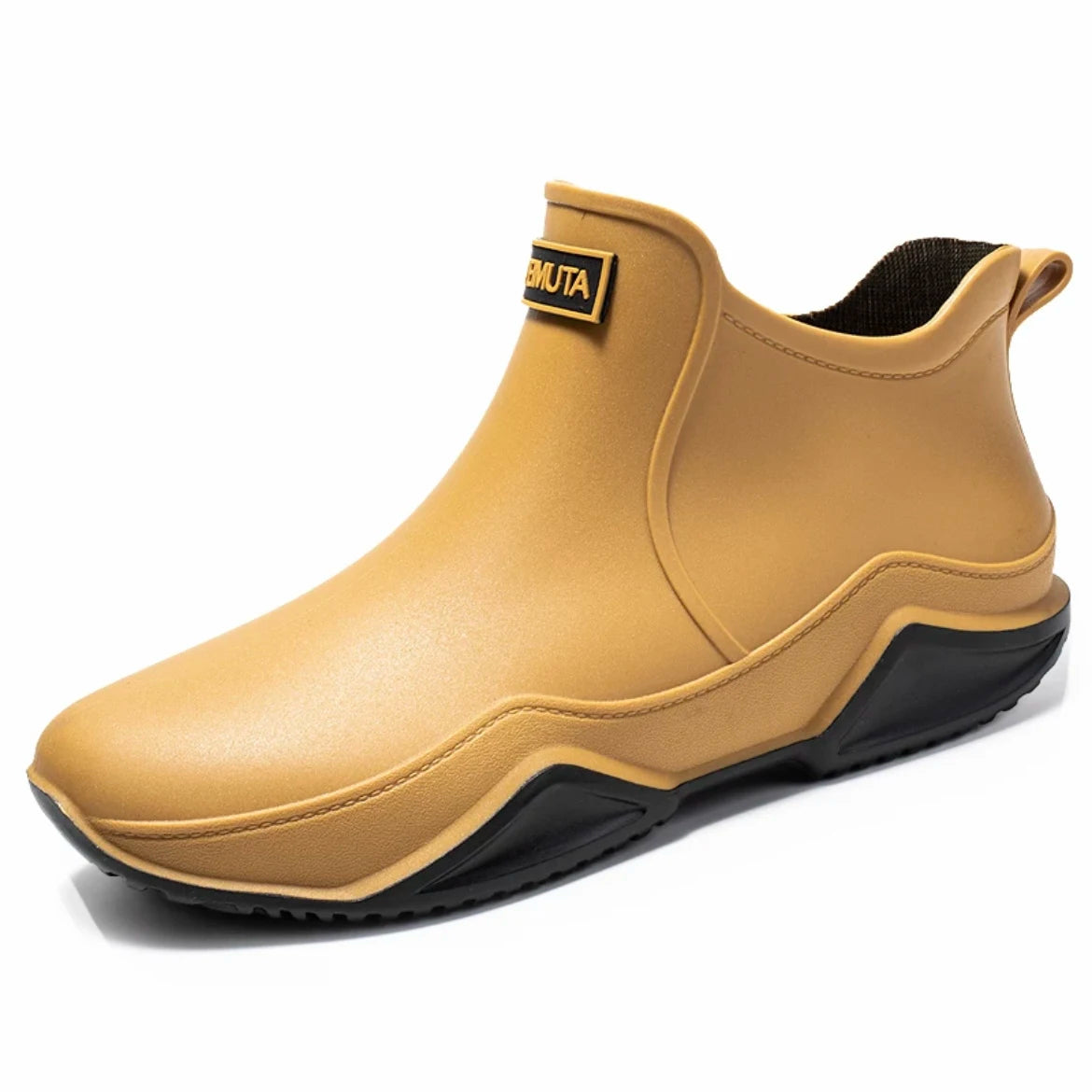 Waterproof Ankle Rain Boots with Non-Slip Sole for Men and Women All Seasons Kitchen Garden Work Outdoor Fleece Lined | Lonoma