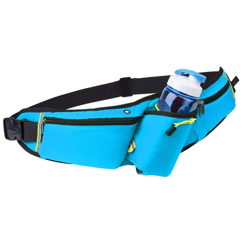 Hands-Free Running Waist Pack with Water Bottle Pocket – Lightweight Adjustable Fitness Belt for Jogging, Marathon Training & Trail Running | Lonoma