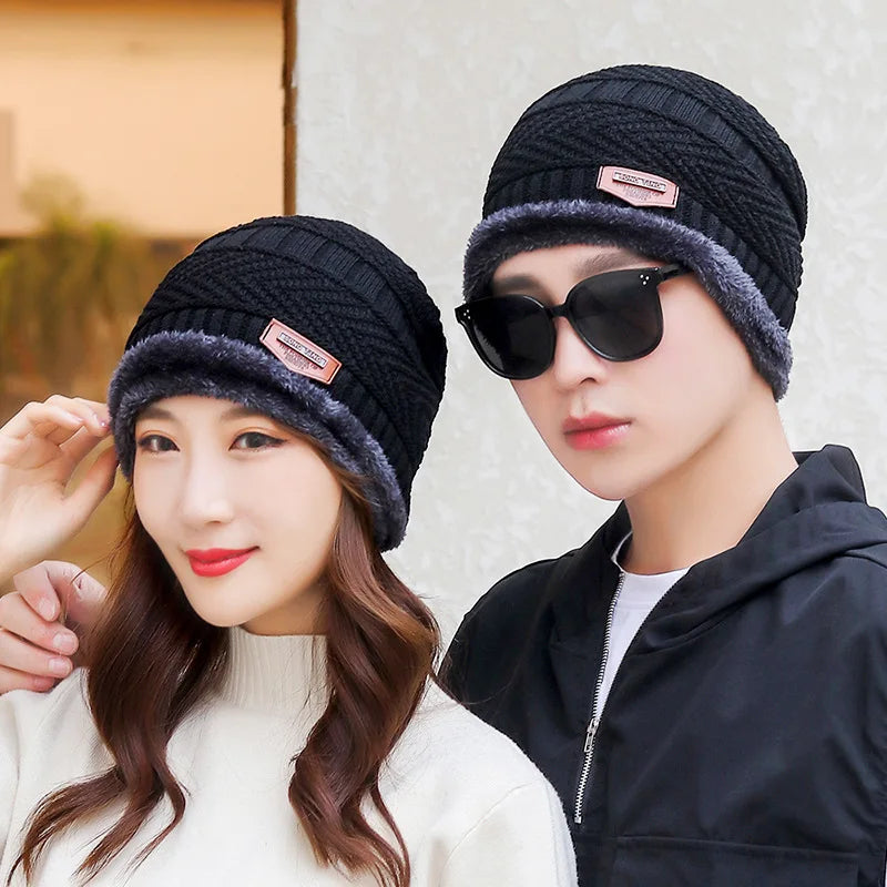 Knit Beanie Hat for Men and Women – Thick Warm Windproof Winter Skull Cap for Everyday Outdoor Wear | Lonoma