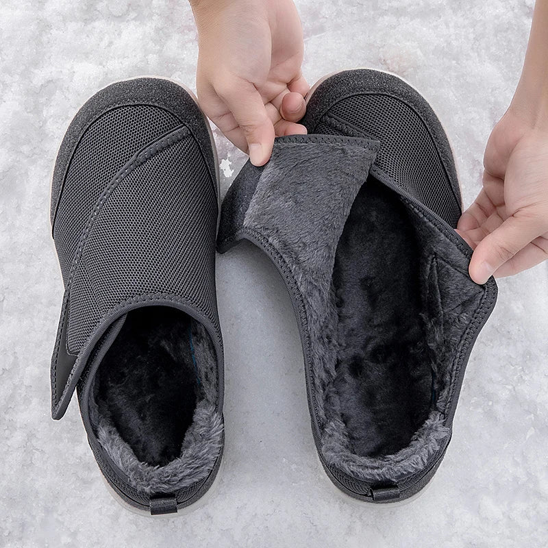Adjustable Orthopedic Slippers with Extra Wide Toe Box for Swollen Feet, Bunions and Edema Relief | Lonoma