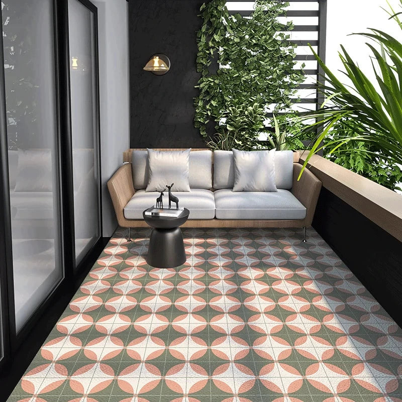 Waterproof PVC Floor Mat Non-Slip Kitchen Runner Oil-Resistant Indoor Outdoor Area Rug for Entryway Living Room Balcony | Lonoma