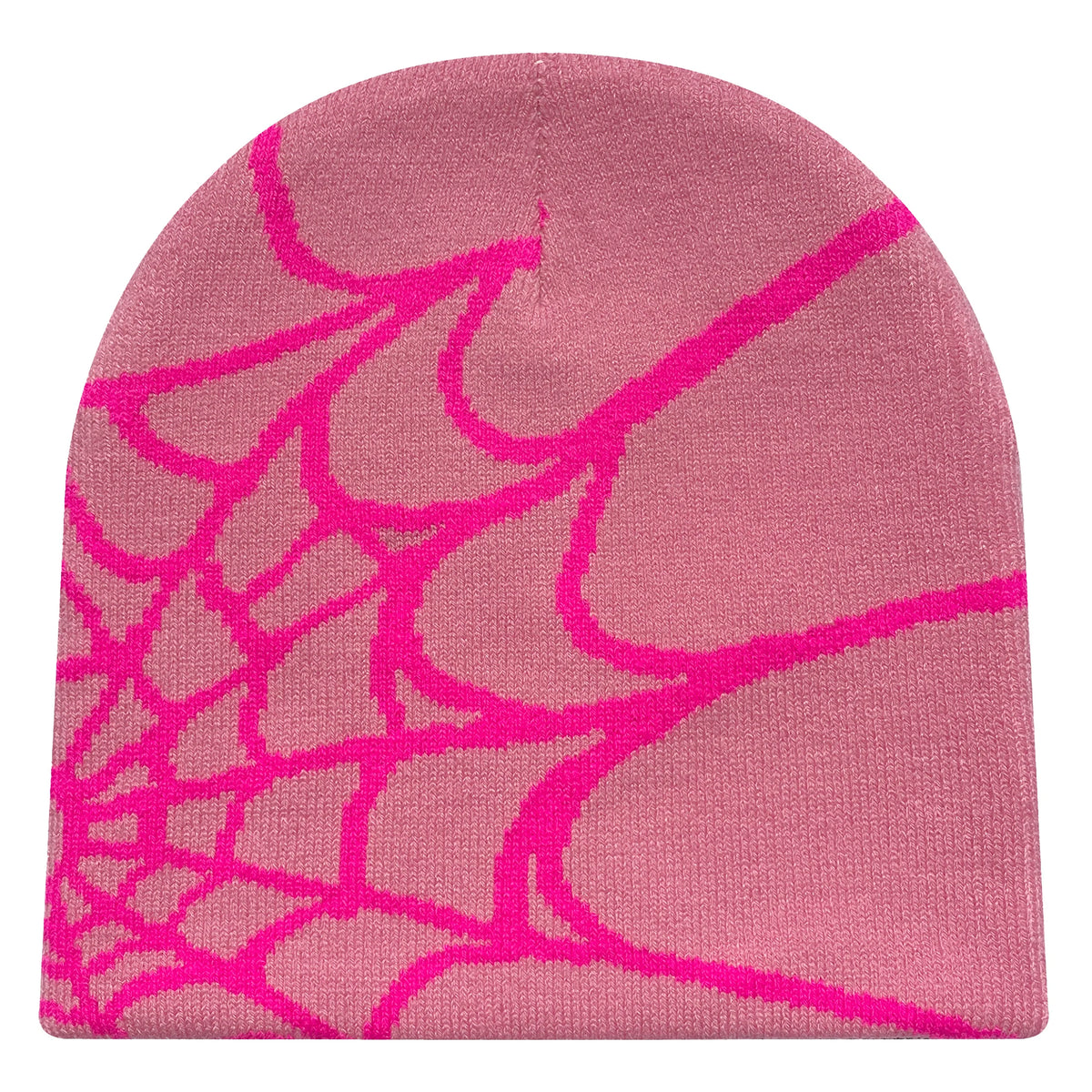 Unisex Knit Beanie with Spider Web Pattern for Winter Outdoor Sports, Skiing, Snowboarding & Everyday Wear | Lonoma