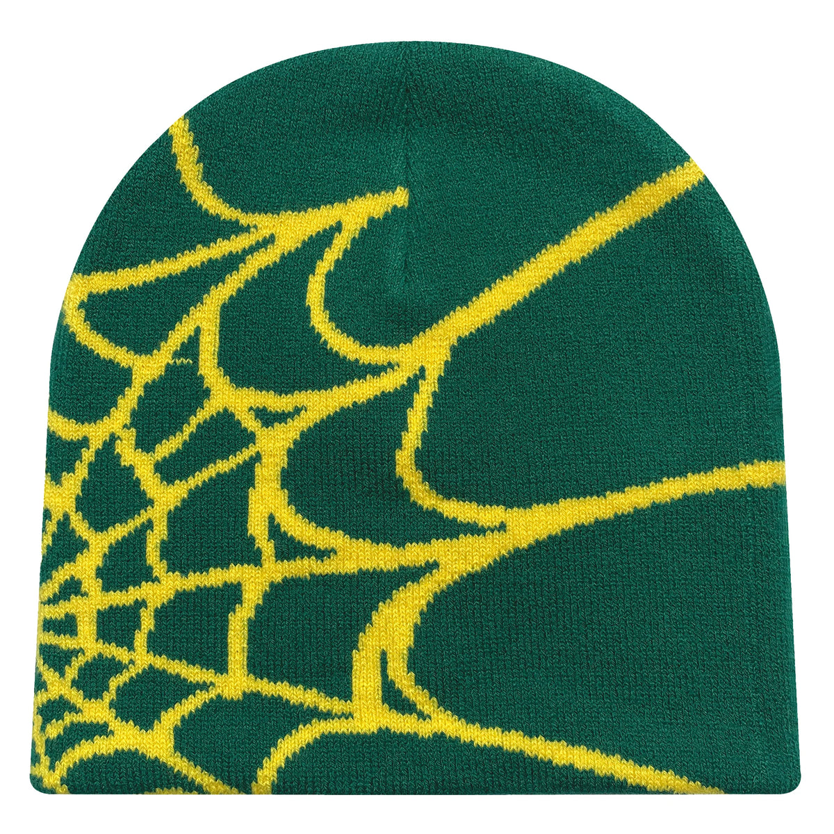 Unisex Knit Beanie with Spider Web Pattern for Winter Outdoor Sports, Skiing, Snowboarding & Everyday Wear | Lonoma