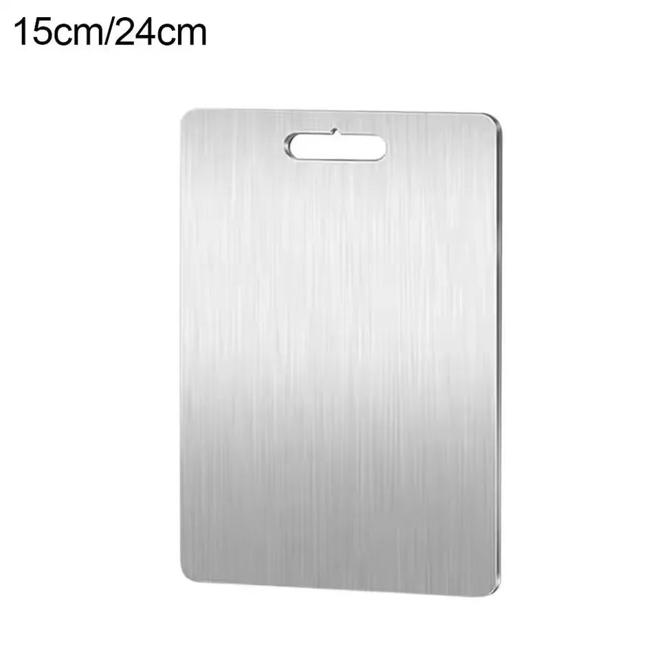 Stainless Steel Prep Board 316 Grade Double-Sided Metal Work Surface for Vegetables Meat Fruit Chopping Kitchen Counter | Lonoma