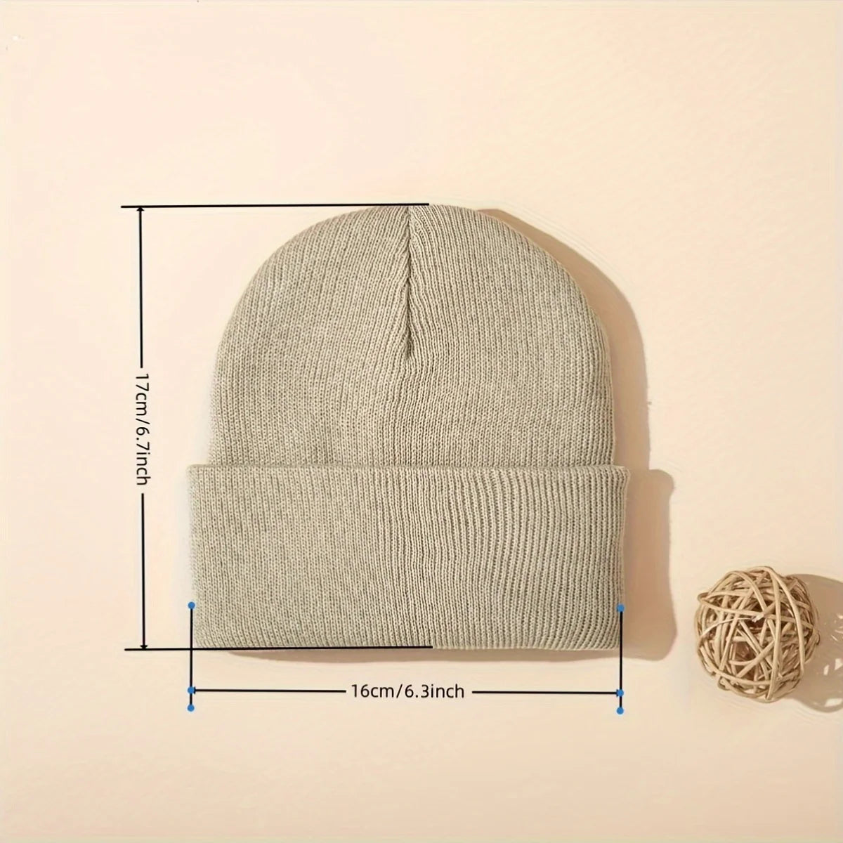 Knit Baby Beanie for Infants and Toddlers - Soft Warm Winter Hat for Boys and Girls 0-12 Months | Lonoma