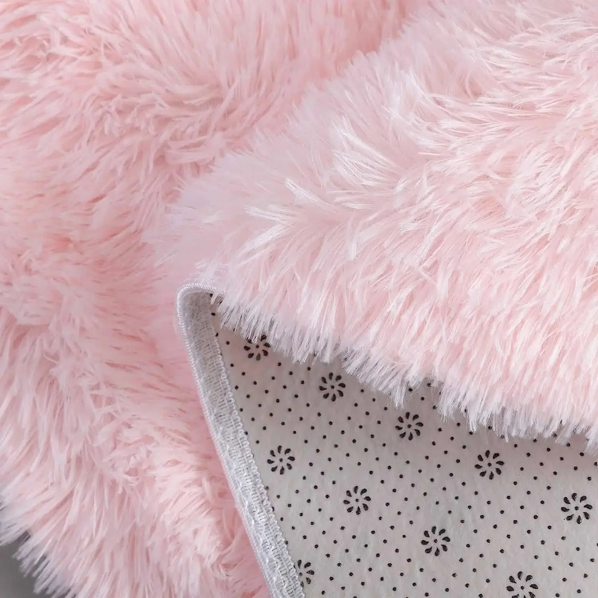Round Shag Area Rug Plush Circle Floor Mat Ultra Soft High Pile Fluffy Carpet for Bedroom Living Room Kids Playroom Nursery Home Accent | Lonoma