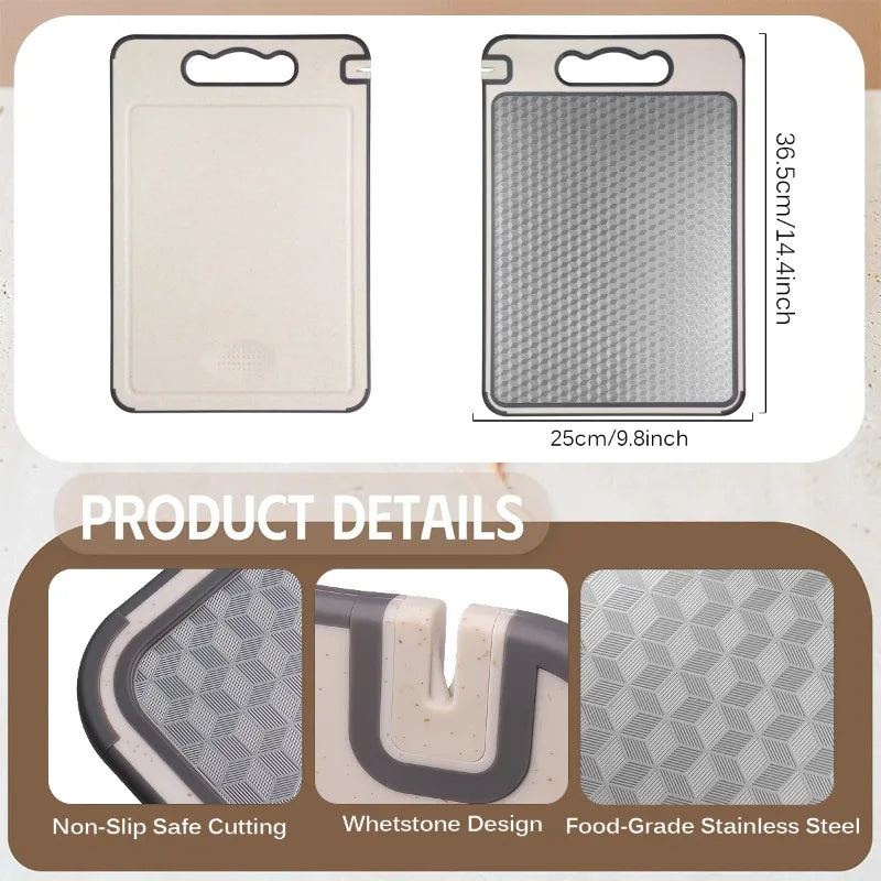 Double-Sided Metal Prep Board with Diamond Texture – Non-Slip Food-Safe Surface for Meat, Veggies & Baking | Lonoma